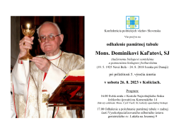 PozvĂˇnka_5._vĂ˝roÄŤie_Ăşmrtia_biskupa_Dominika_KaÄľatu-1